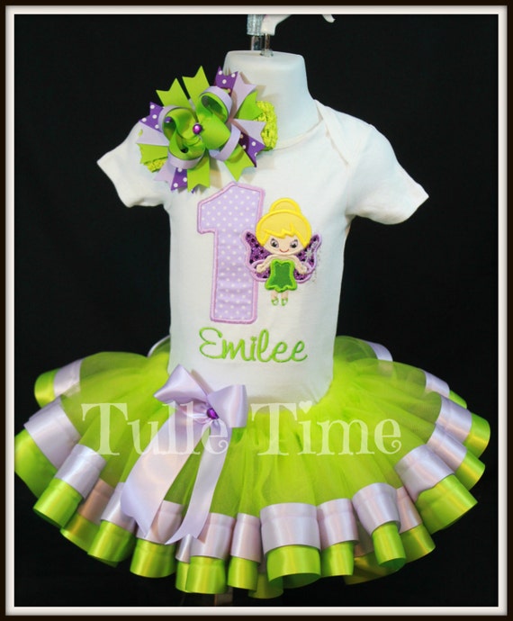 tinkerbell 1st birthday outfit