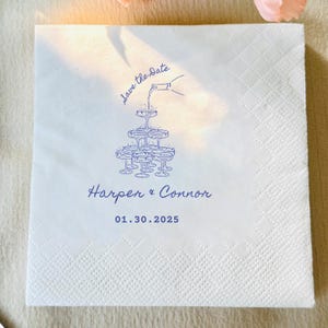 Custom Napkins,Custom Wedding Napkins, Wedding Cocktail Napkins,Party Napkins,Custom Logo Napkins,Custom Monogram Cocktail Beverage Luncheon