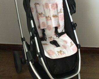 UNIVERSAL FOOTMUFF COSY TOES PERSONALISED PRAM PUSHCHAIR BUGGY GIRLS BOYS BAMBI