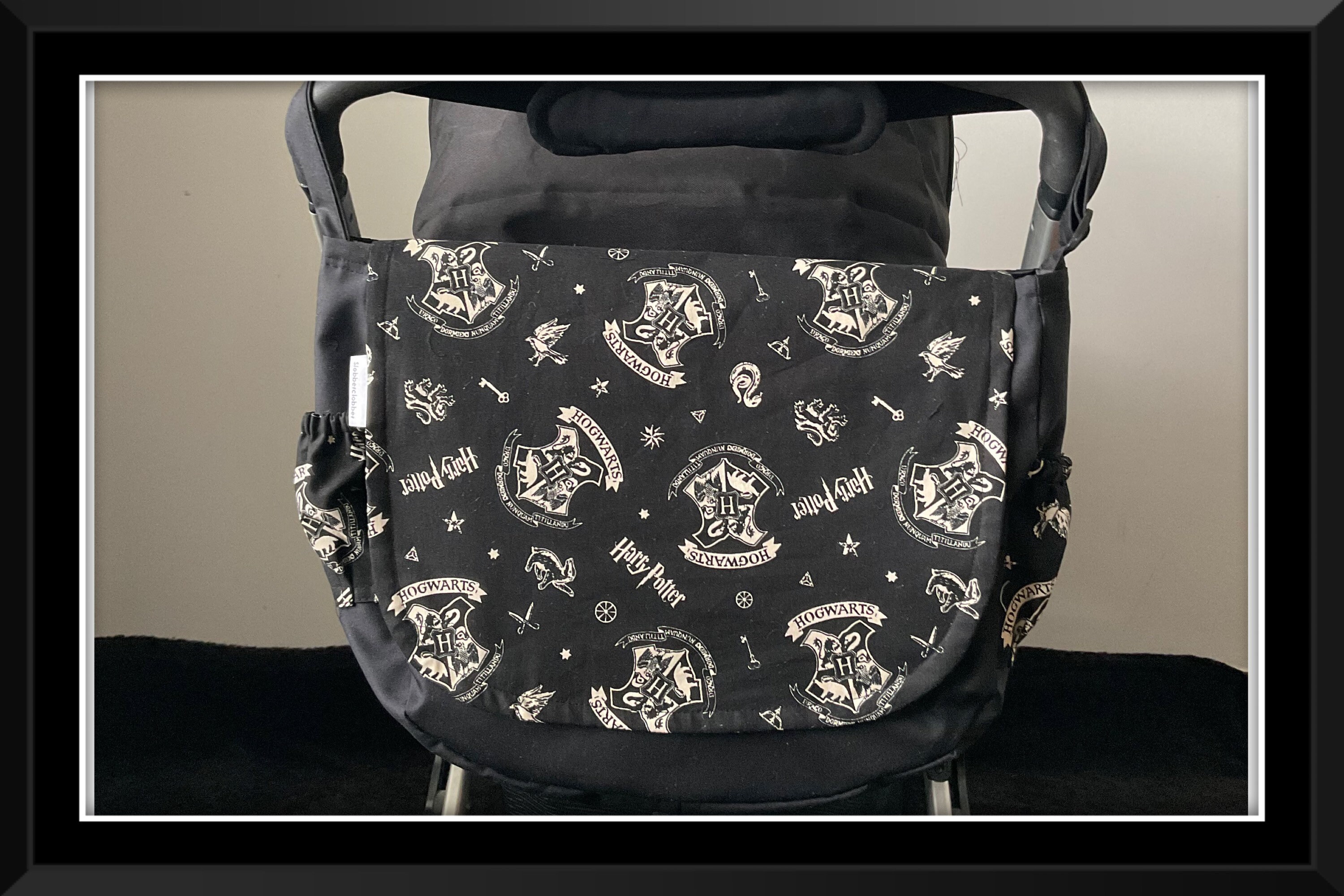 Hogwarts Harry Potter Pram Changing Bag Black Ivory Crest Hong Kong