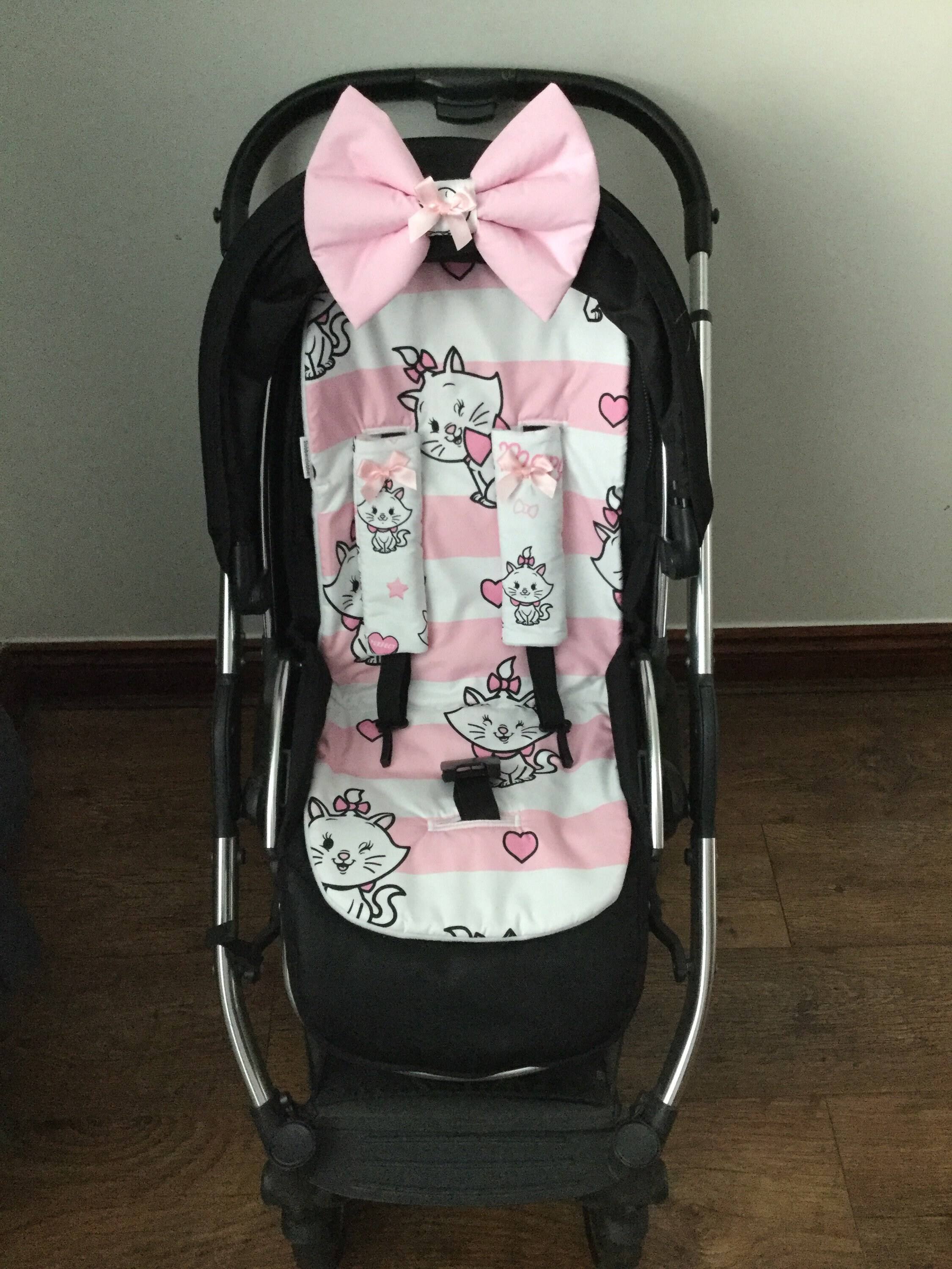 pink pram liner
