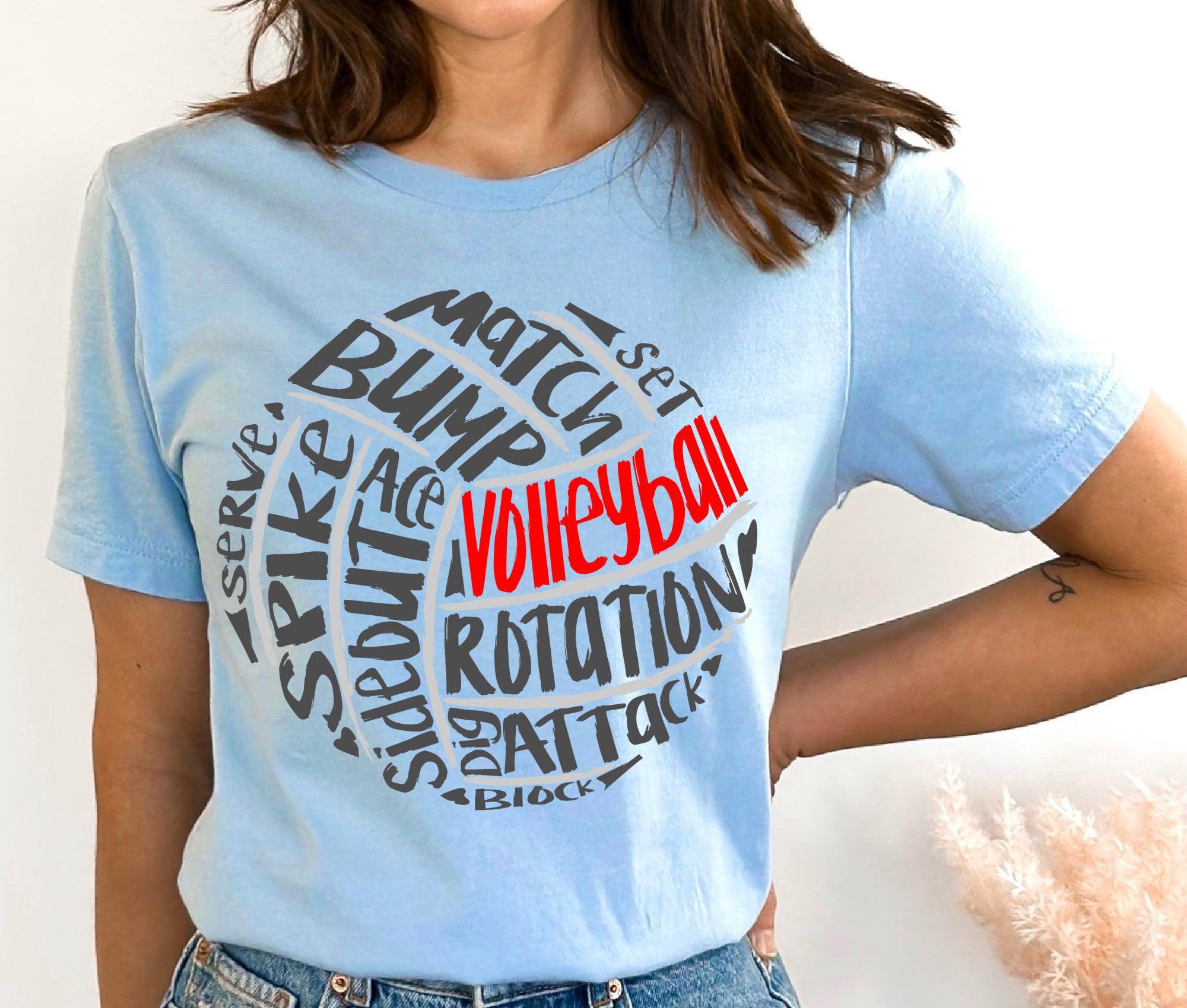 Impression Volley-ball DTF