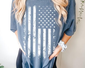 Distressed Flag DTF Transfers