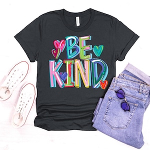 Be Kind Cheery Doodle DTF Transfer