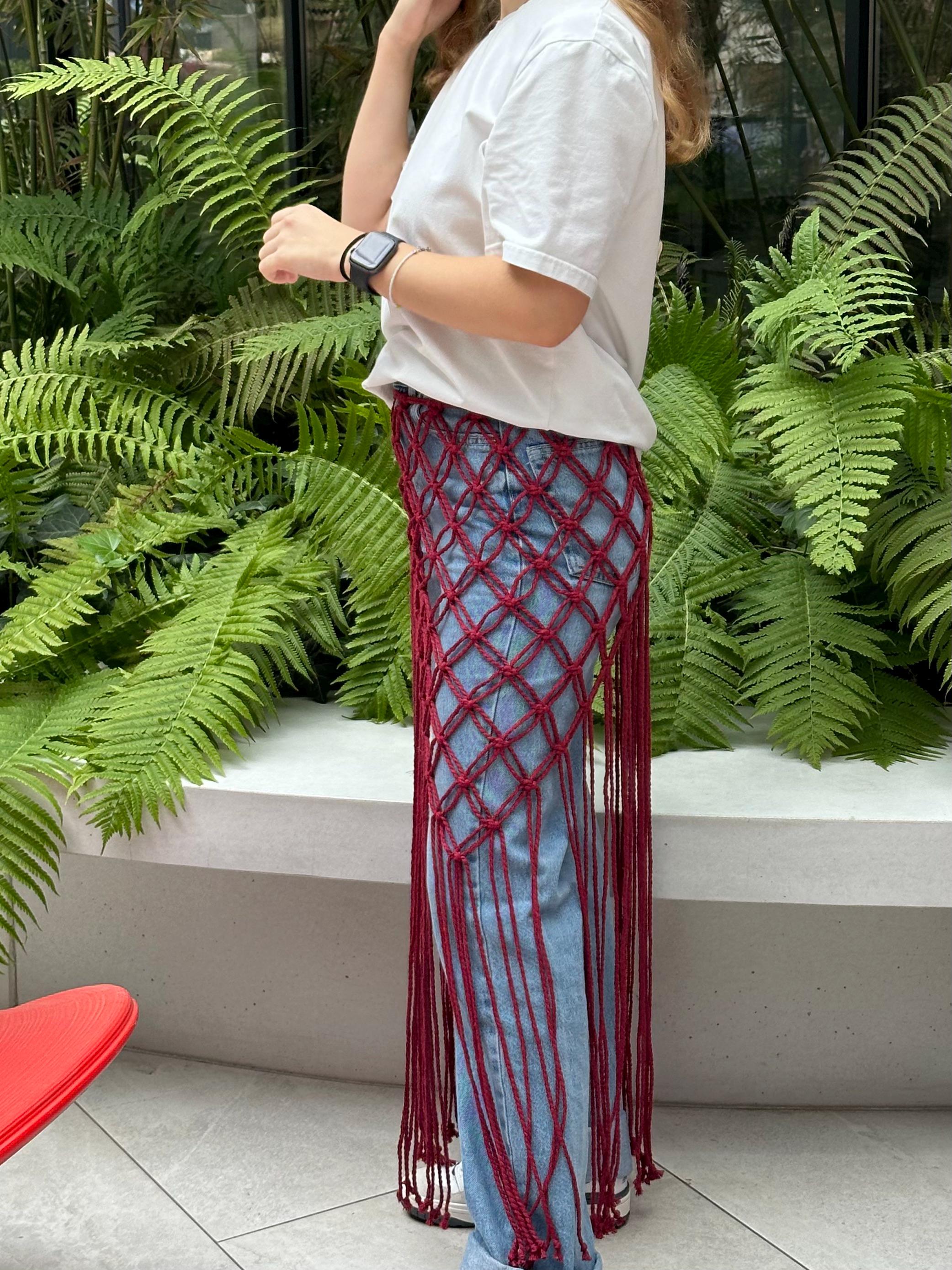 スカート Pinko Long Sangallo Skirt With Macrame Pattern Pinko Long Sangallo Skirt With Macramé Pattern | THE LIST