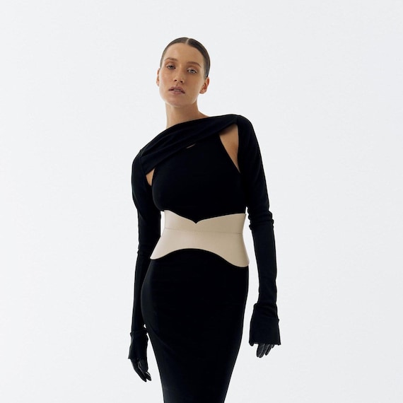 plus size leather peplum dress Leather peplum dress