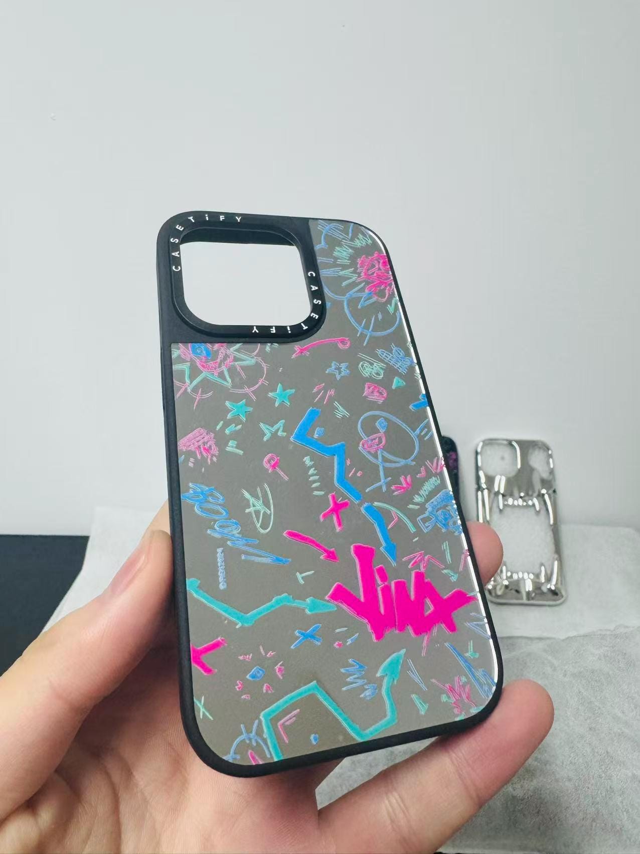 Arcane Phone Case for iPhone 16 Pro 15 14 Pro Max 13 12 11 Jinx
