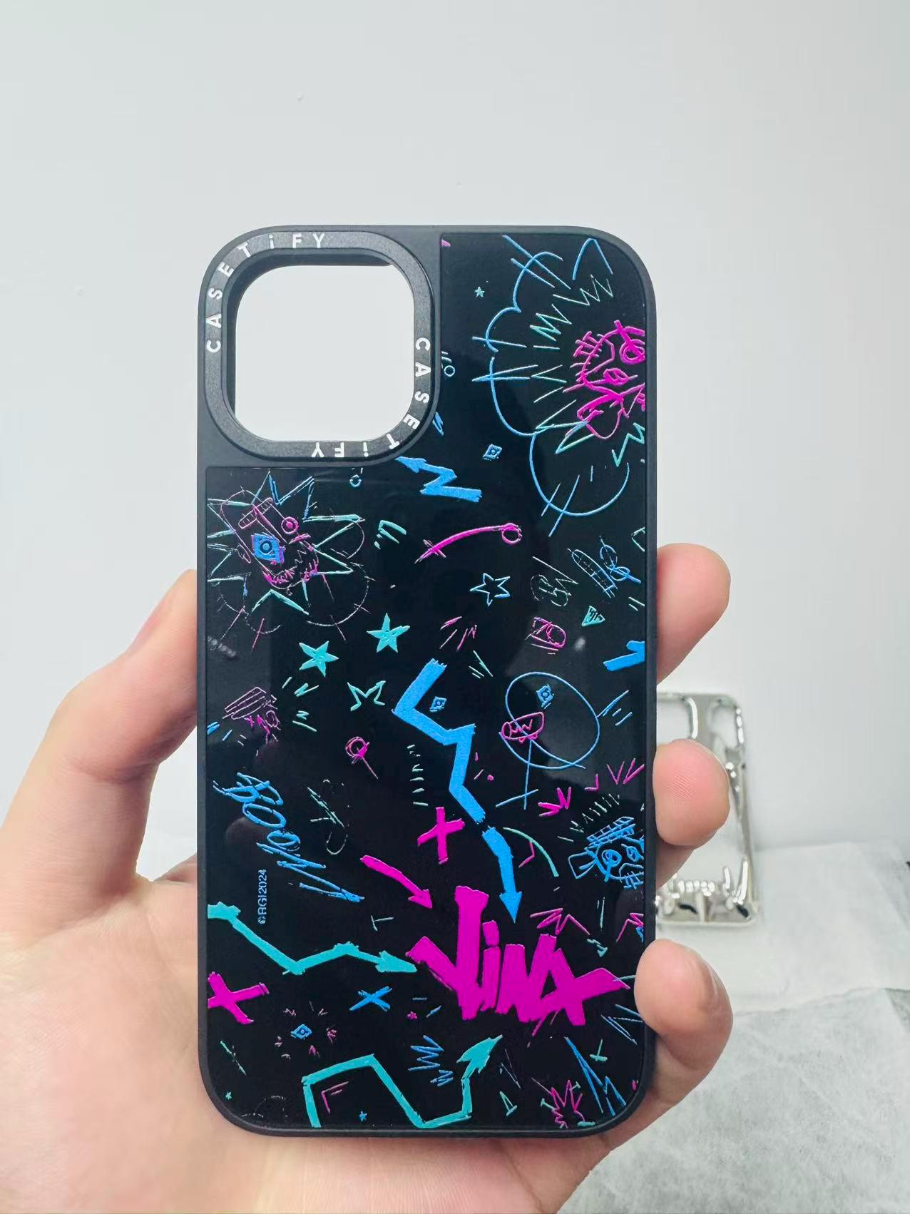 Arcane Phone Case for iPhone 16 Pro 15 14 Pro Max 13 12 11 Jinx
