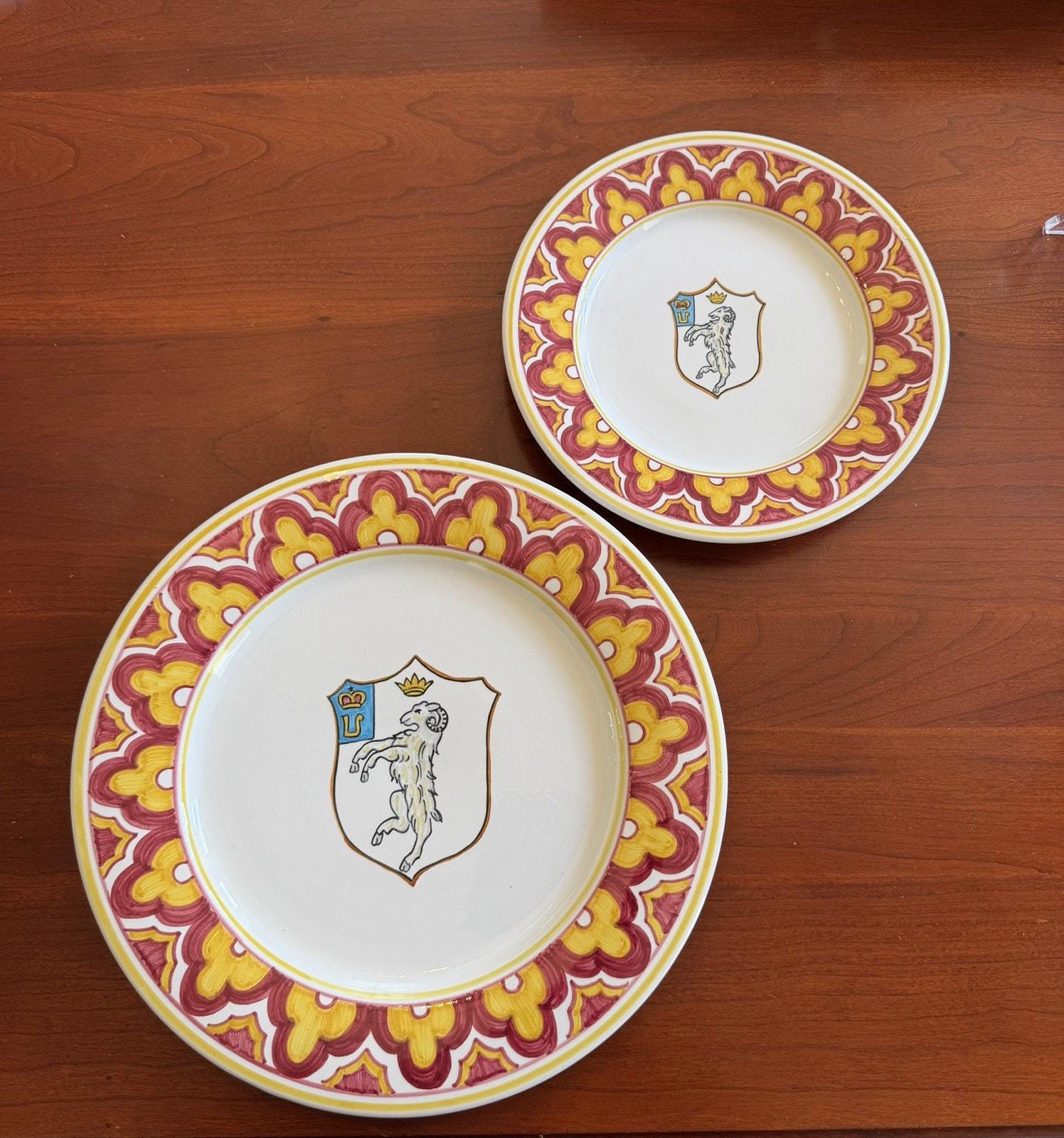 Grazia Deruta Plates - Etsy