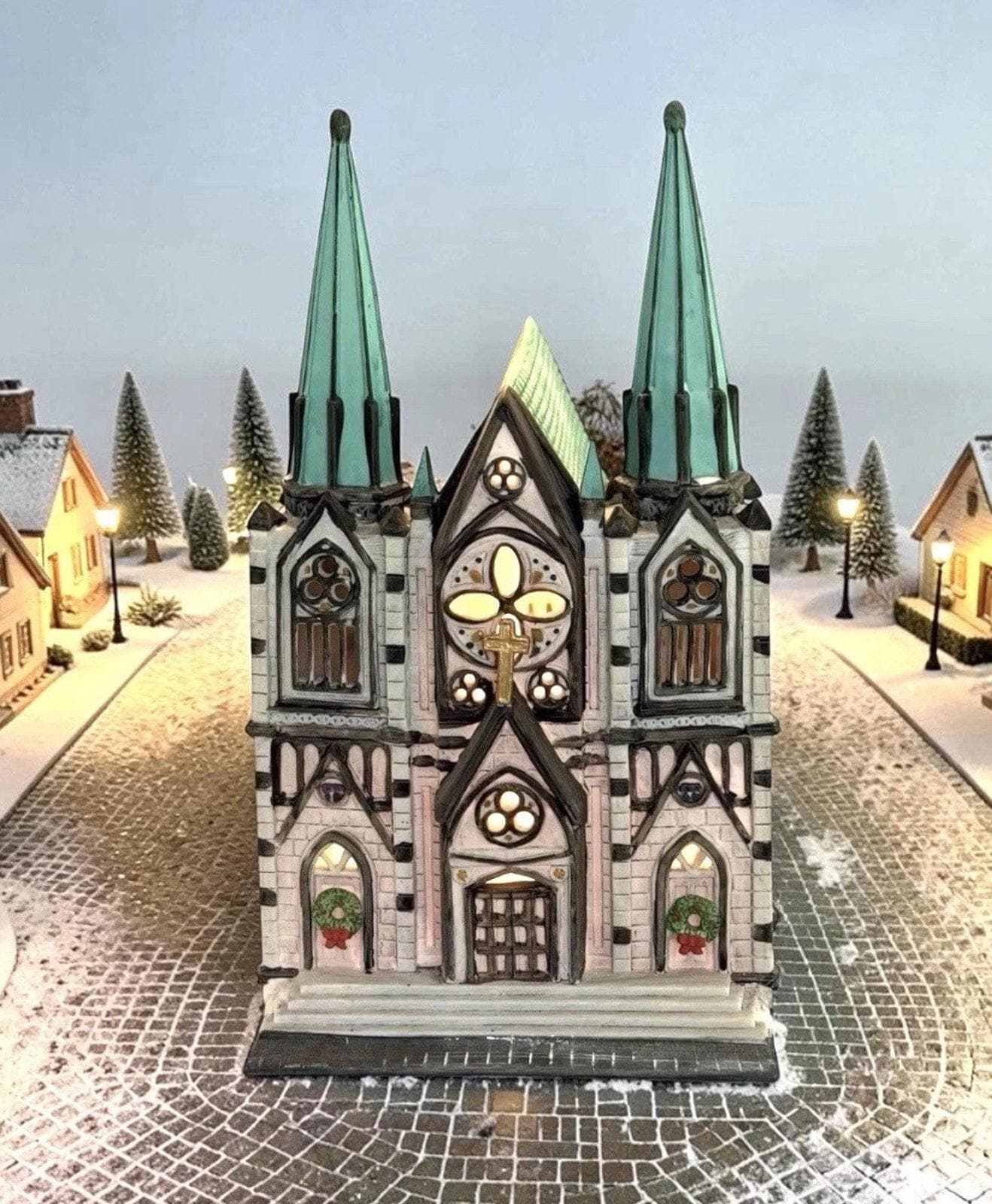 クリスマス CHRISTMAS/CATHEDRAL DEPARTMENT 56 /1987 Dept 56 Cathedral - Etsy