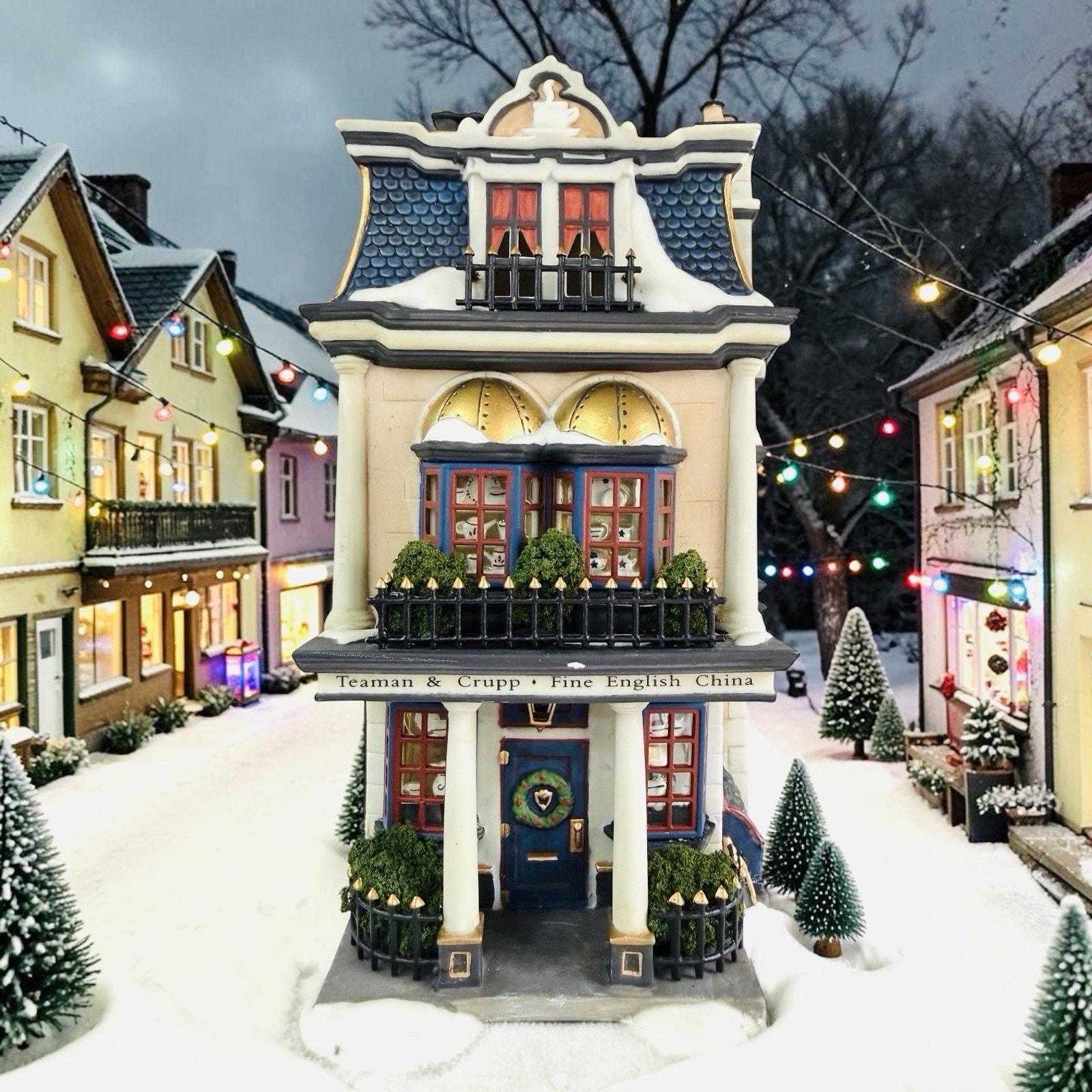 Dickens Porcelain Houses Village - Etsy