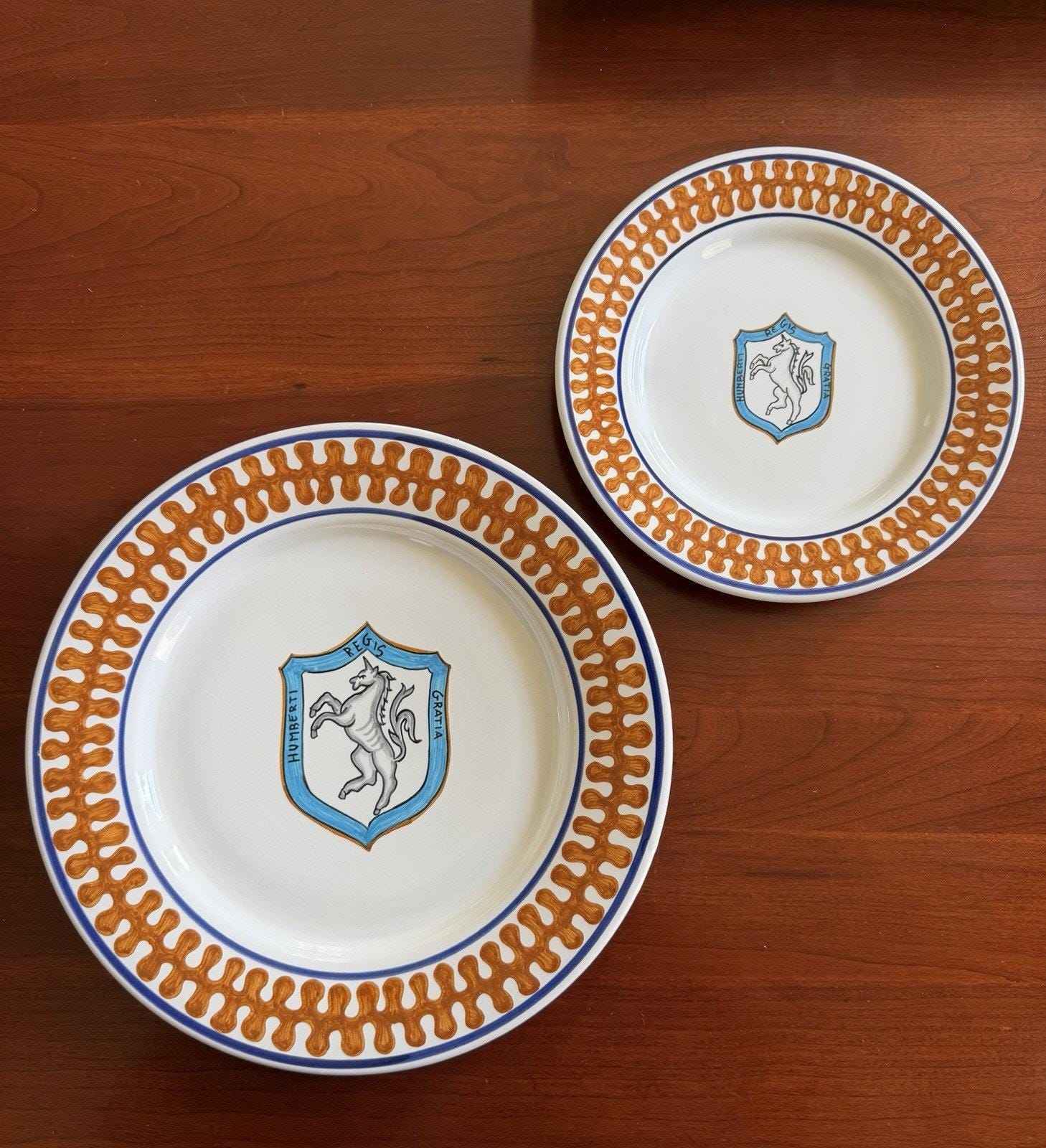 Grazia Deruta Plates - Etsy