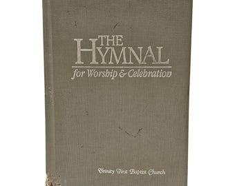 Psalmboken för gudstjänst och firande Trinity KJV Vintage 1986 Tryckt i USA