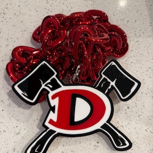 Customized Acrylic Turnover Chains MVP Chains, Sports Chains, Custom Logo Chains