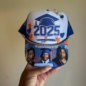Custom Trucker Hat: Memorial , Sports, Graduation, Pins & Chains