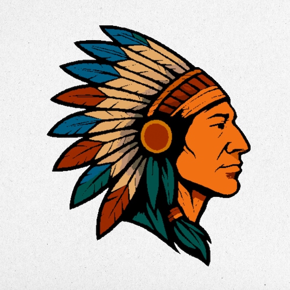 Native American Embroidery Design – 3 Sizes | Digital Machine File | Instant Download