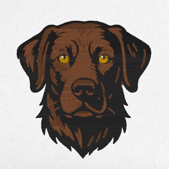 Funny Cartoon Dog Embroidery Design - 3 Sizes | Digital Machine File | Instant Download | dst, pes, jef, vp3, exp, sew, xxx, pcs