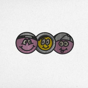 Cool Cartoon Character Embroidery Design - Instant Download | Funny Digital Machine File | dst pes jef vp3 exp XXX pcs sew