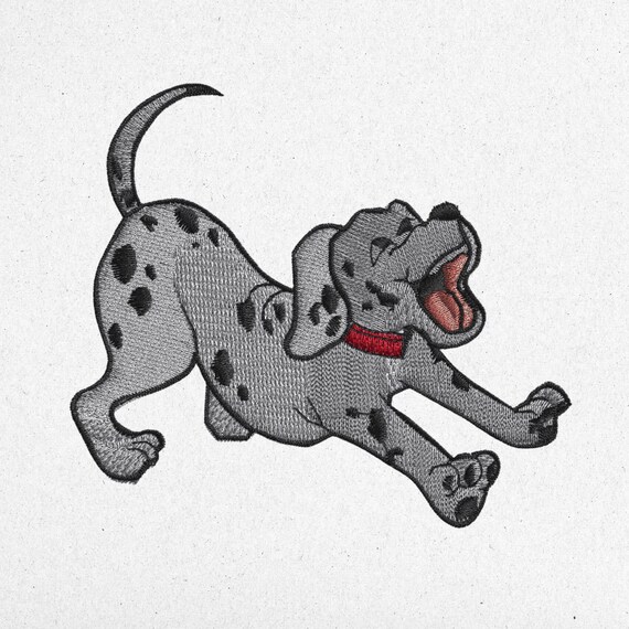 Cartoon Doggies Embroidery Design – 3 Sizes | Puppy Friends Machine File | Instant Download | dst, pes, jef, vp3, exp, sew, xxx, pcs
