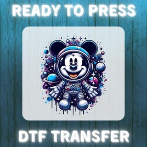 Transferencia DTF de Amigos del Castillo Mágico: plancha para camisetas infantiles inspiradas en Disney, diseño estilo parque temático, lista para planchar, Reino Mágico DTF