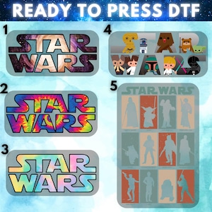 Star Wars Gift Ready To Press | Starwars Dtf Transfer, Disney Star Wars Family Shirt, Star Wars Character Shirt, Darth Vader Sweatshirt