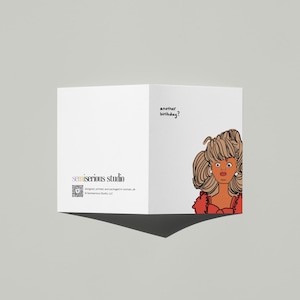 Another Birthday? | Meme Birthday Card | Shocked Annoyed Barbie Doll Illustration | Cute Funny Gen Z Card | Perfect for Friends & Family image 2