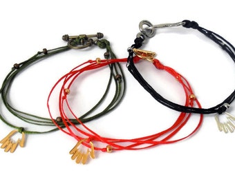 Customize your Kabbalah Bracelet - Choose your own charm and color - The perfect x-mas gift