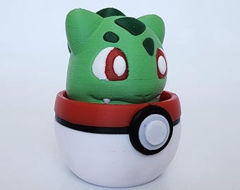 Bulbasaur - Fidget Clicker - Pokémon‑Themed 3D‑Printed