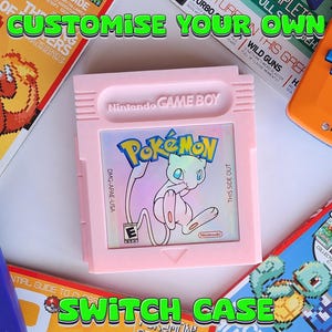 カスタム Nintendo Switch ゲームカートリッジケース - ミュウ - ポケモン