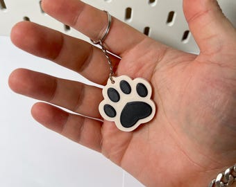 Pet Paw NFC-sleutelhanger – Tik om social media te delen | Digitaal visitekaartje | NTAG215