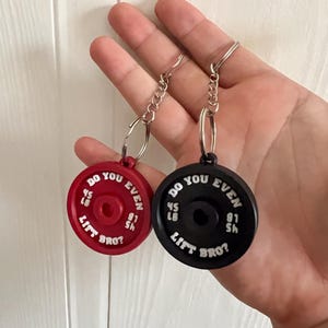Weight Plate NFC Keychain – Fitness Coaches, Gym Trainers | Instant Social Media Sharing, NFC Business Card Alternative |  Networking Tool
