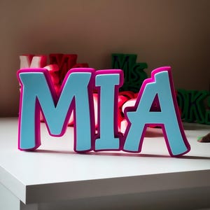 Custom Desk Name Plate – 3D Printed Personalized Office Sign