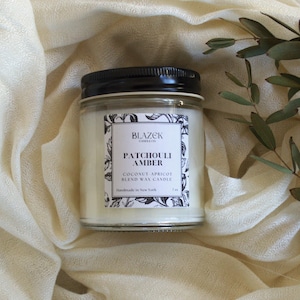 Patchouli Amber Candle