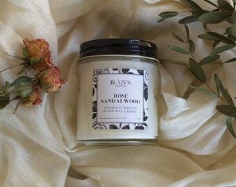 Rose Sandalwood Candle