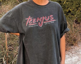 TeenJus - Baby Billy Musical - USA Made -  funny show comedy summer sports league costume team set - Womens Mens XS-5X Unisex Shirt