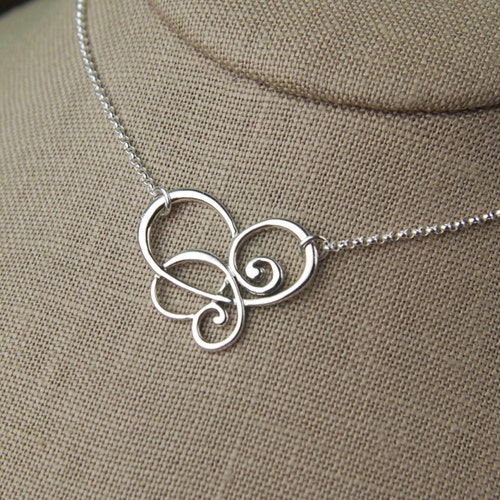 Celtic Knot Infinity Pendant Necklace in Sterling Silver | Etsy