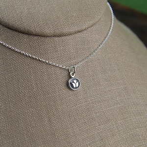 Sterling Silver Lotus Flower Bud Necklace: Yoga Jewelry