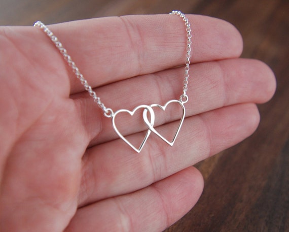 Heart necklace that sale connects