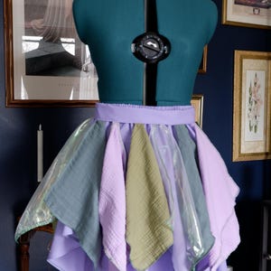 Fairy petal skirt | Renaissance/Medieval skirt | Handkerchief skirt | ren faire costume