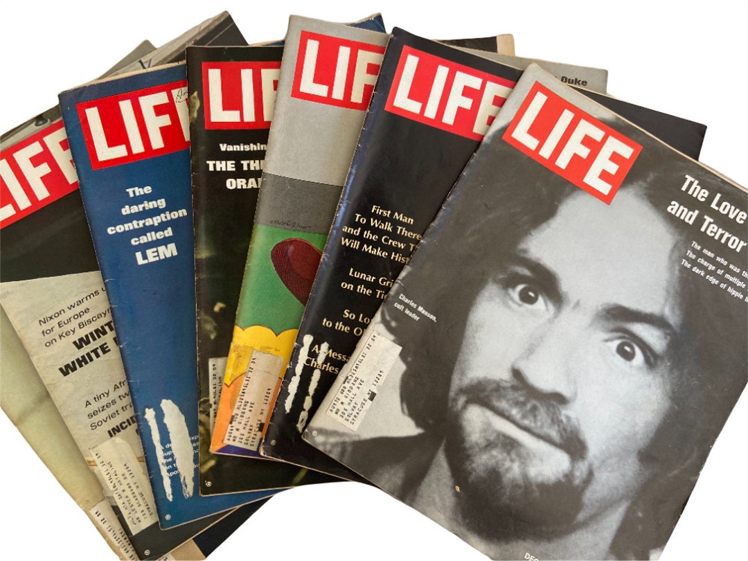 1969 Vintage Life Magazines. Sold Individually. Select from - Etsy 日本