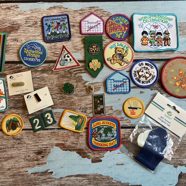 Girl Scout Pin Etsy