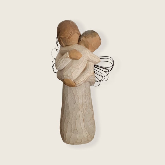 Willow Tree angels Embrace Angel and Baby Etsy