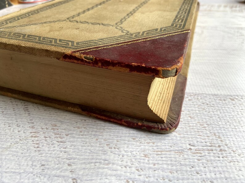 Antique Ledger Book. HUGE Over Sized Book. Late Etsy