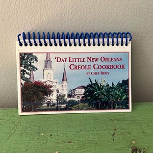 Dat Little Cajun Cookbook by Remy (Remy Laterrade) 1993 Louisiana Bayou Recipes Jambalaya, Gumbo, Roux.