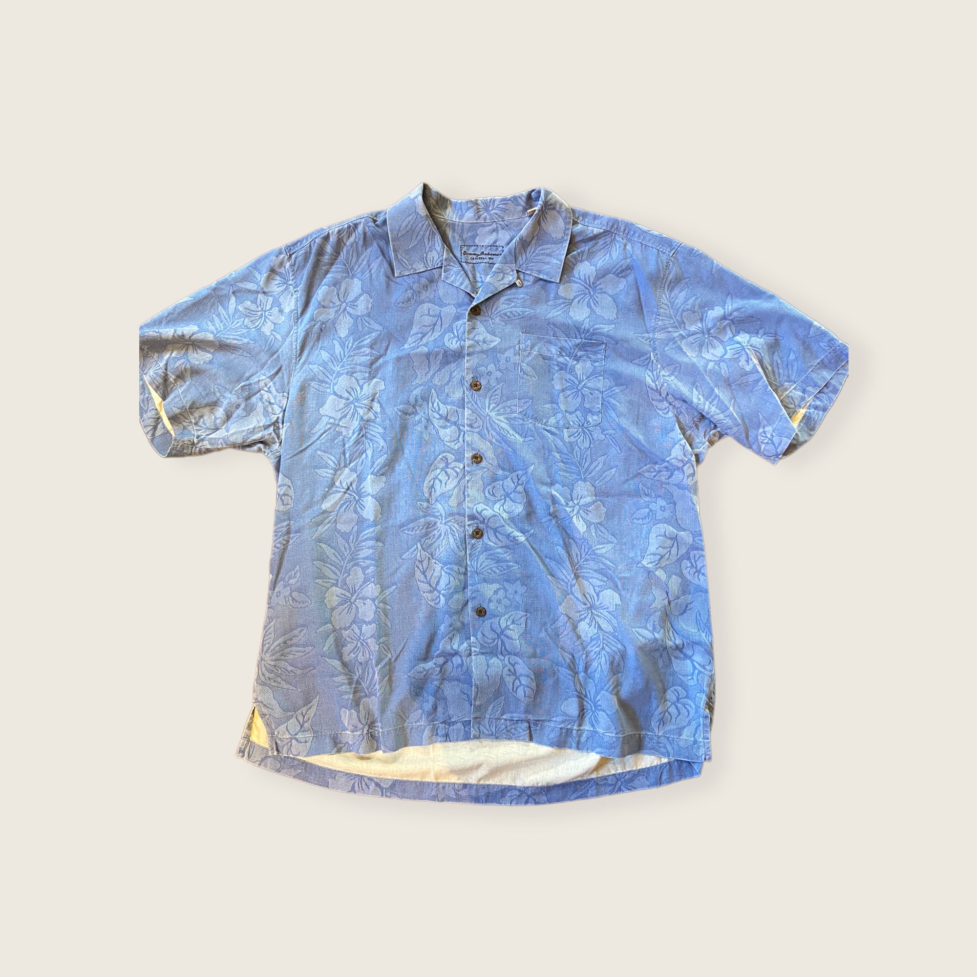 Tommy Bahama Vintage Silk Hawaiian Shirt - Etsy