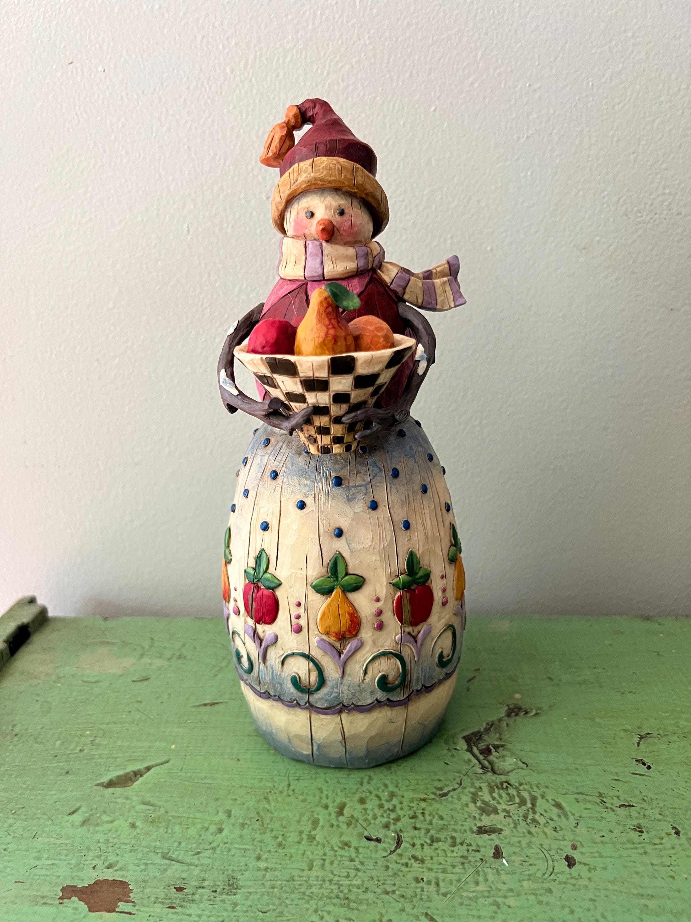 ジムショア　雪だるま 置物 Jim shore snowman - Etsy 日本