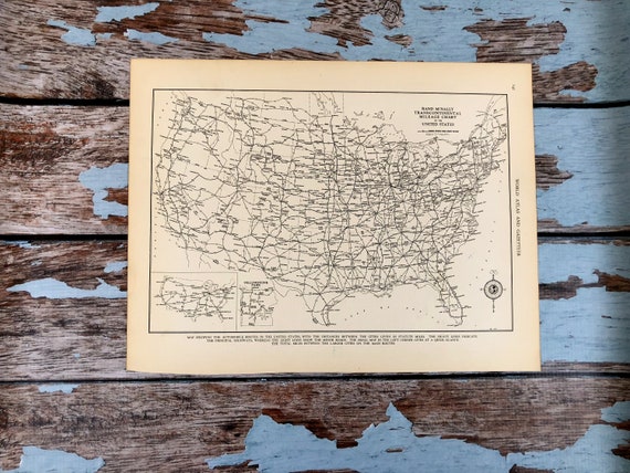 Us Map Mileage Chart