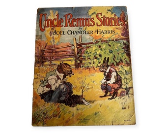 1934 Uncle Remus Stories / Joel Chandler Harris #968 The Saalfield Publishing Co