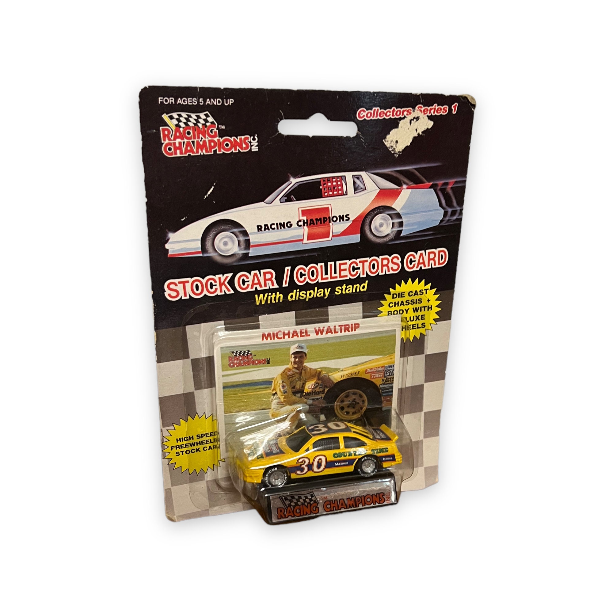 1989 Michael Waltrip Racing Champions #30 Country Time . Stock Car