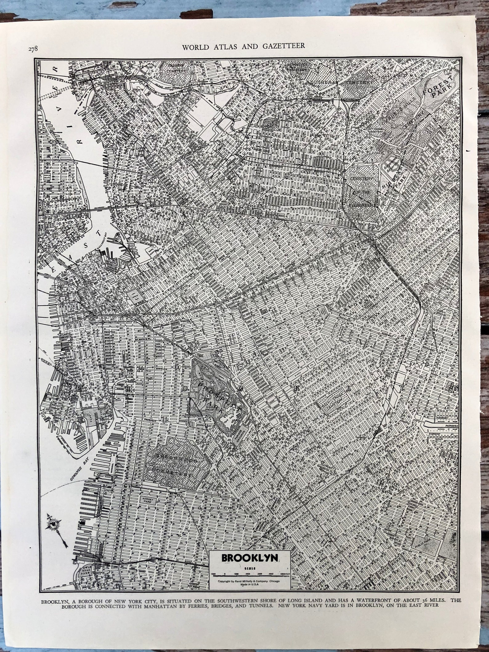 Antique Map of Upper Manhattan. New York City Map. NYC 1937 - Etsy